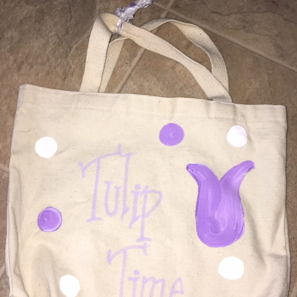 Tulip time bag